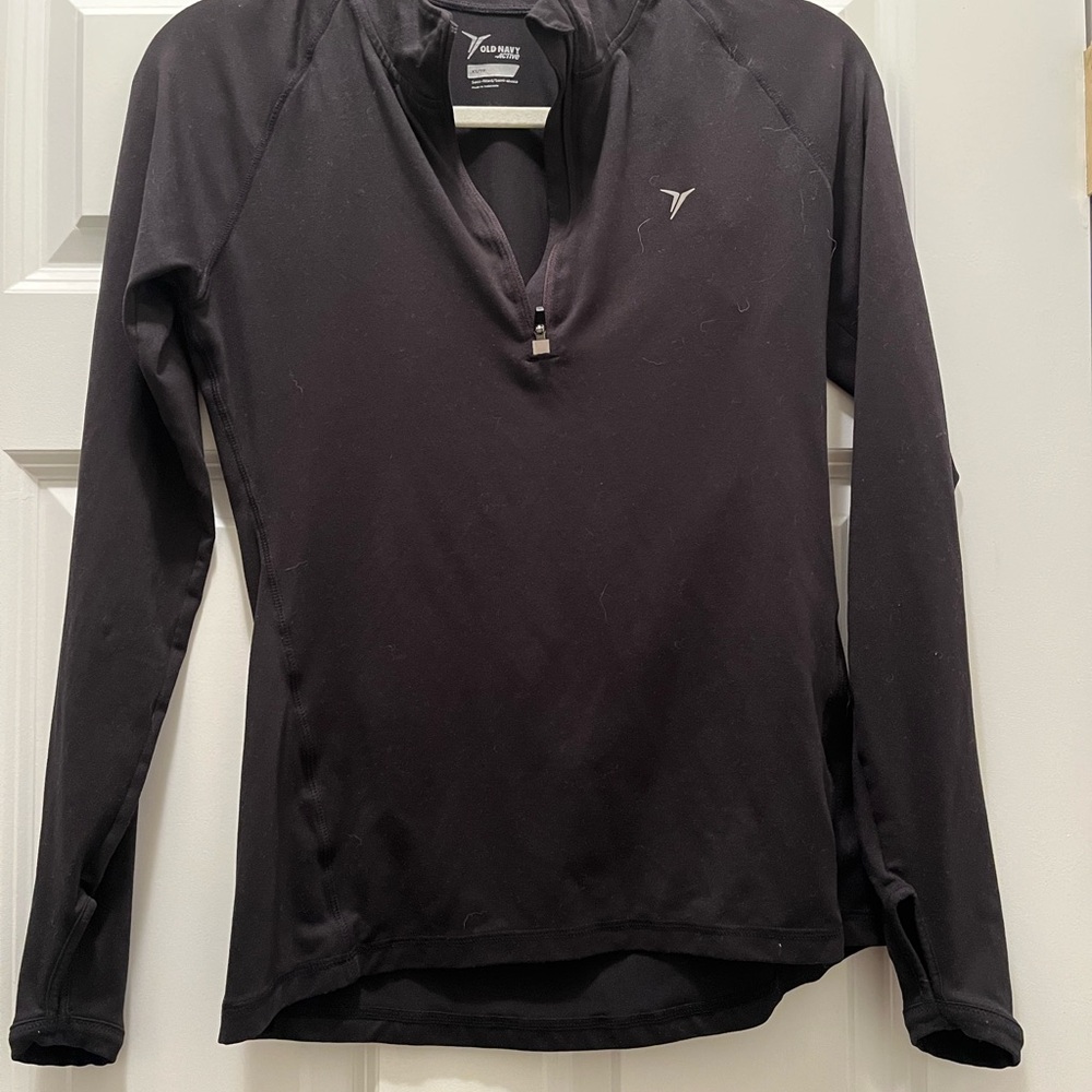 Black Long Sleeve Women's Top